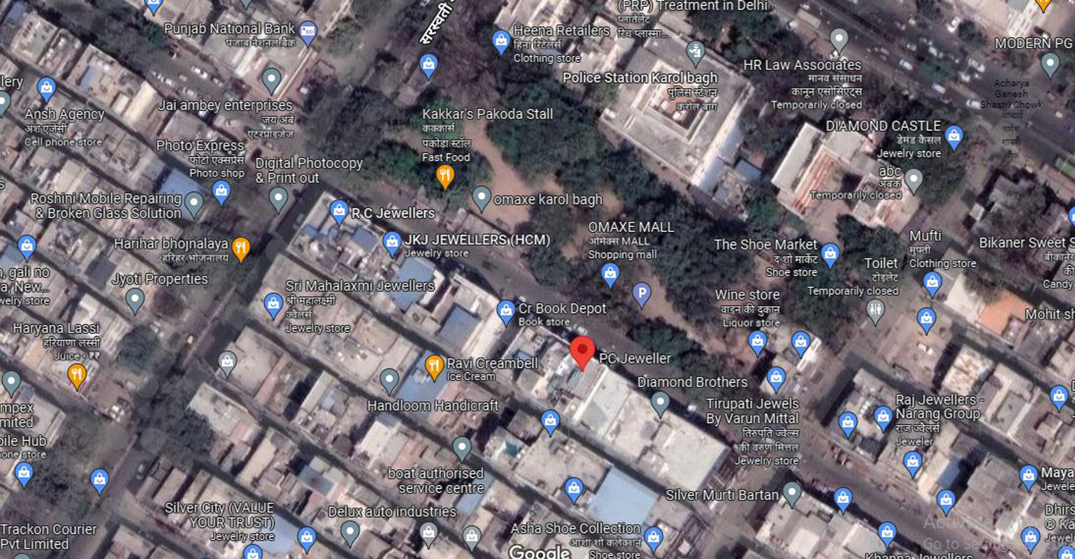 Omaxe Karol Bagh location